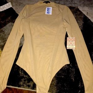 Tan one piece